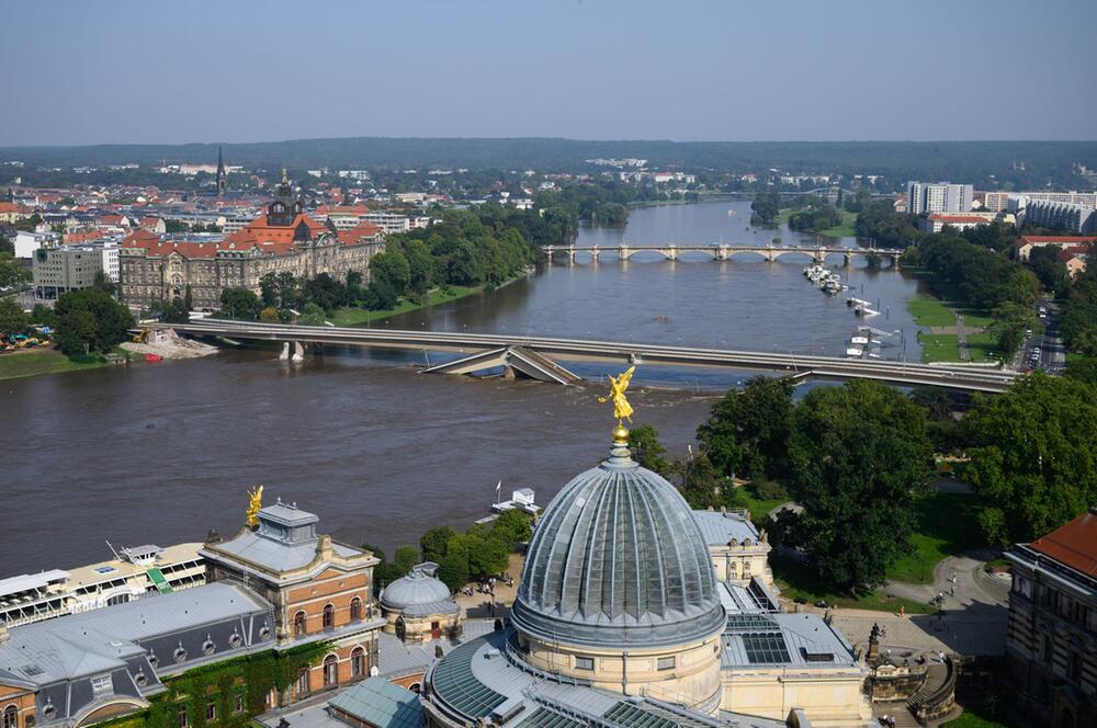 Hochwasser in Sachsen