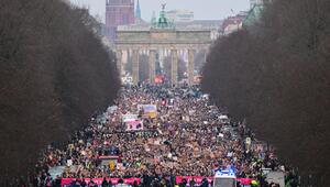 Demonstration zur Migrationspolitik - Berlin