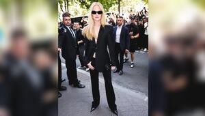 Nicole Kidman bei der Balenciaga-Show im Rahmen der Paris Fashion Week.