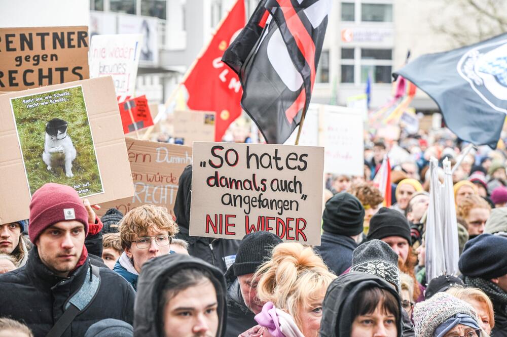 Demonstrationen zur Migrationspolitik - Ulm