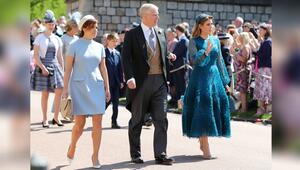 Prinz Andrew mit seinen Töchtern Prinzessin Beatrice (re.) und Prinzessin Eugenie.