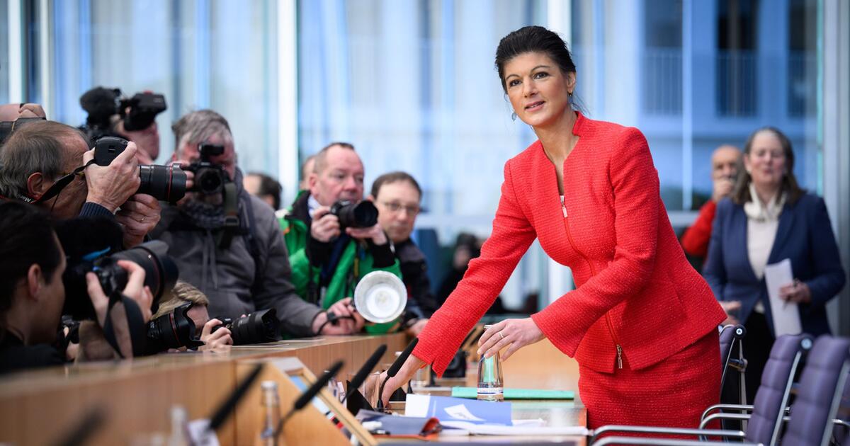 Sahra Wagenknecht: Ihre Partei BSW Offiziell Gegründet | WEB.DE