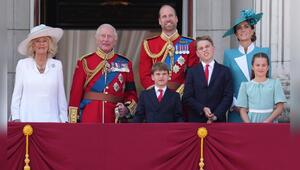 König Charles (2.v.l.) hat seinem Sohn zum Geburtstag gratuliert.