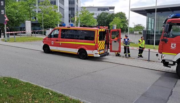 Minenfund in Passau - Kontrollierte Sprengung