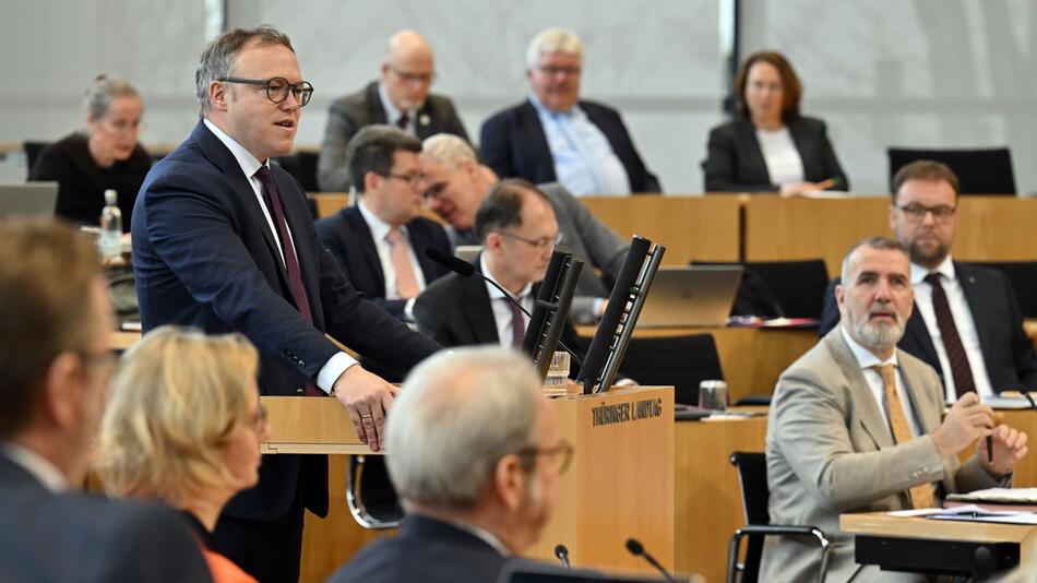 Regierungserklärung im Thüringer Landtag