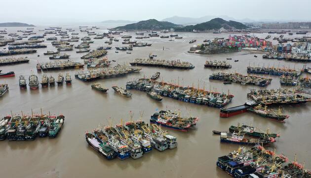 China bereitet sich auf Taifun Champi vor