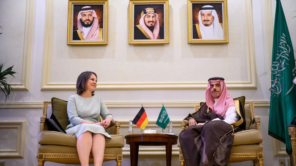 Außenministerin Baerbock in Saudi-Arabien