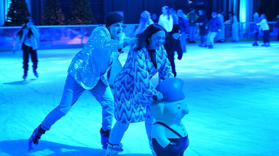 Eröffnung Eisbahn am Filmpark Babelsberg