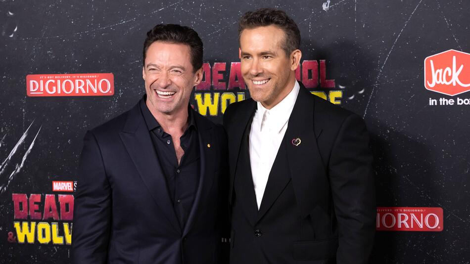 Hugh Jackman und Ryan Reynolds