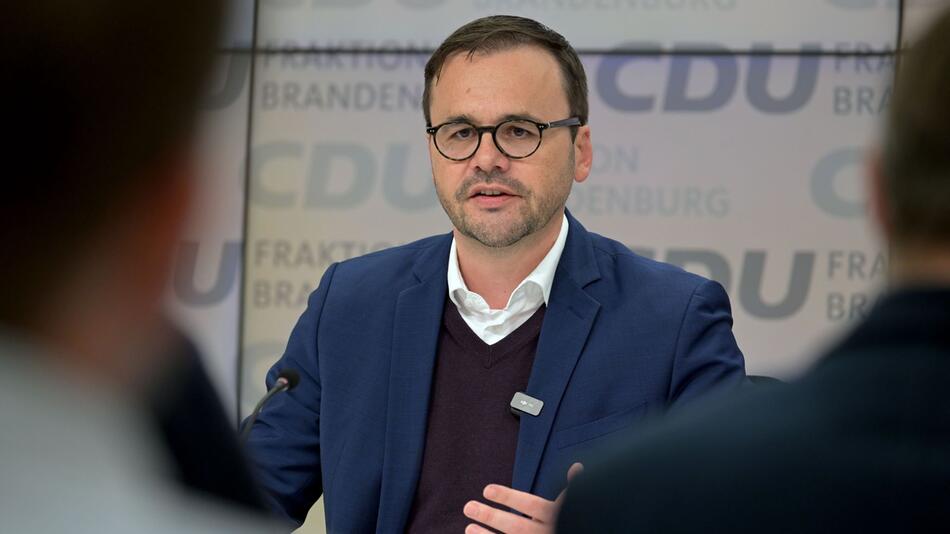 Brandenburgs CDU-Fraktionschef Redmann