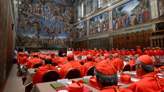 Konklave zur Wahl eines neuen Papstes