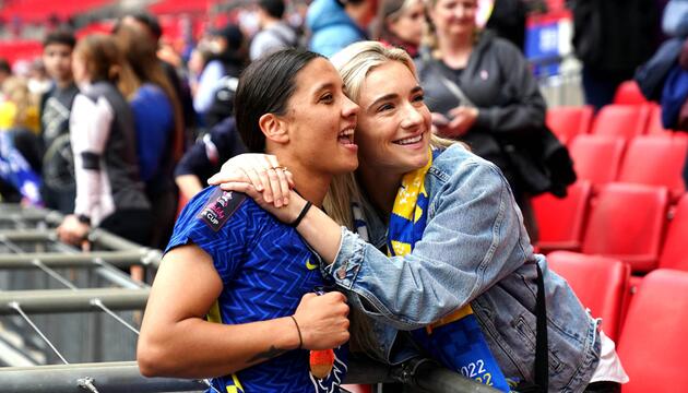 Sam Kerr und Kristie Mewis
