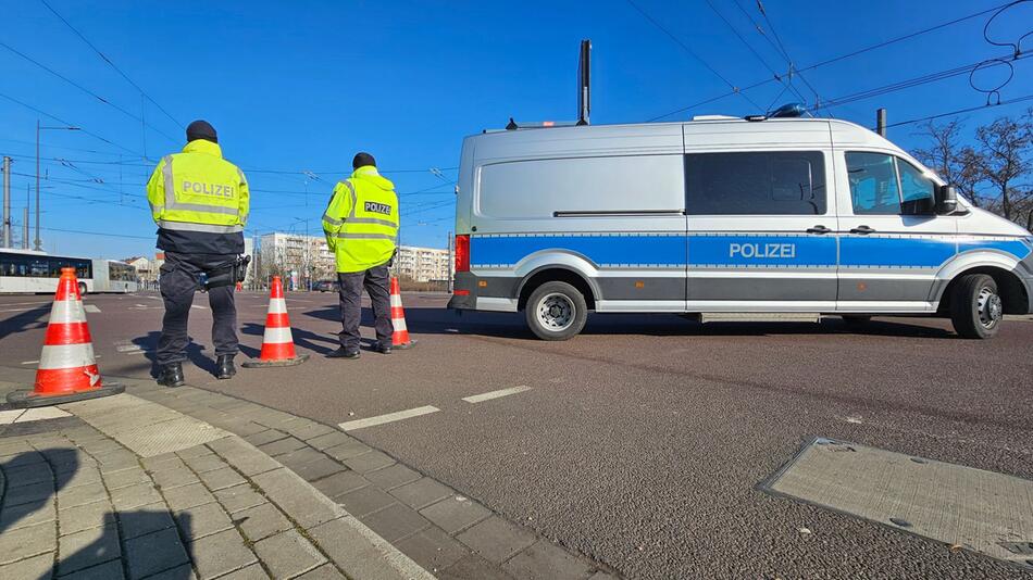 Fliegerbombe in Halle gefunden - Evakuierung läuft