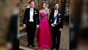 Prinzessin Madeleine Arm in Arm mit Ehemann Chris O'Neill (l.) und ihrem Bruder, Prinz Carl ...