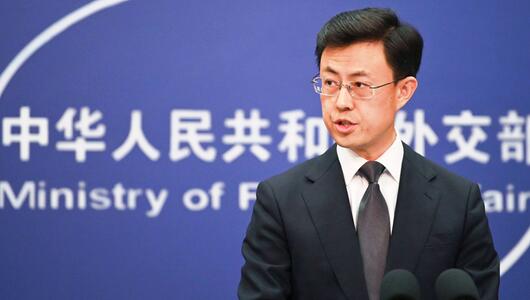 Guo Jiakun, Sprecher im chinesischen Außenministerium