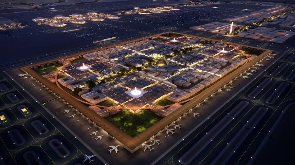 120 Millionen Passagiere: Saudi Arabien plant den größten Flughafen der Welt