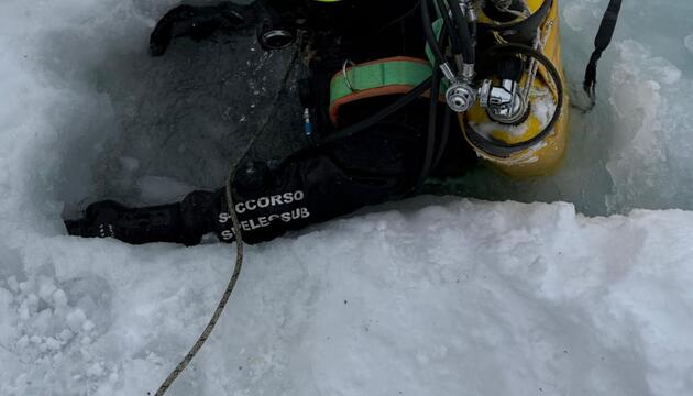 Suche nach Vermisstem nach Lawinenunglück in Italien