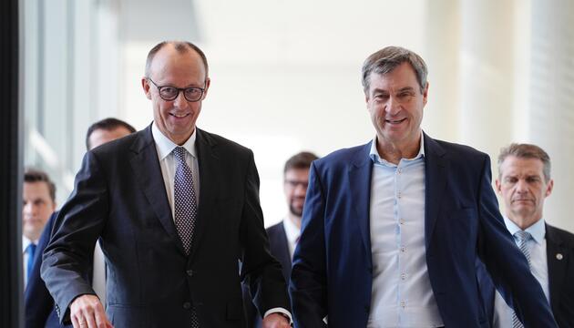 Friedrich Merz und Markus Söder