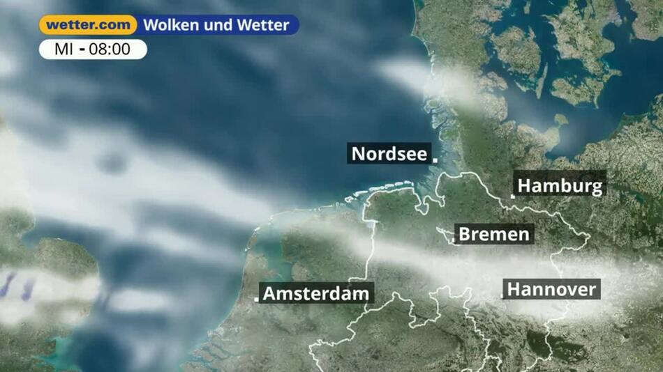 "Nordsee: Dein Wetter für Deine Region!"