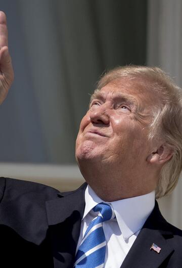 Sonnenfinsternis USA Donald Trump