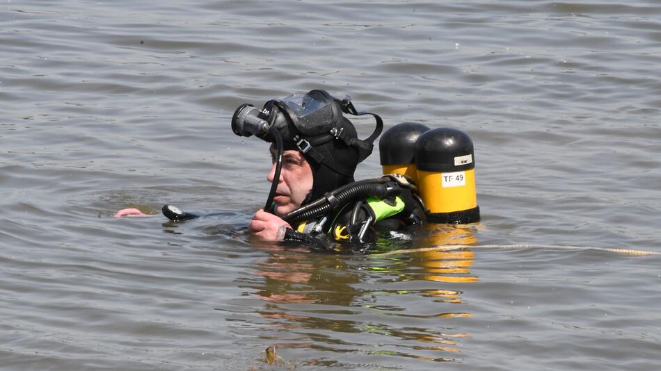 Rettungstaucher im Einsatz