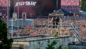 Die Band Billy Talent bei ihrem "Rock im Park"-Auftritt im vergangenen Jahr.