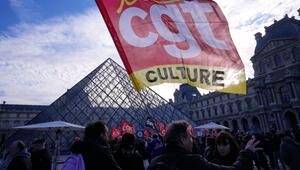 Mitarbeiter des Louvre streiken