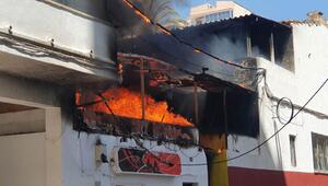 Feuer in einem Restaurant auf Mallorca