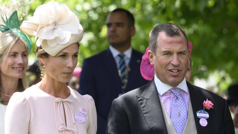 Peter Phillips besuchte gemeinsam mit Freundin Harriet Sperling das Pferderennen in Ascot.