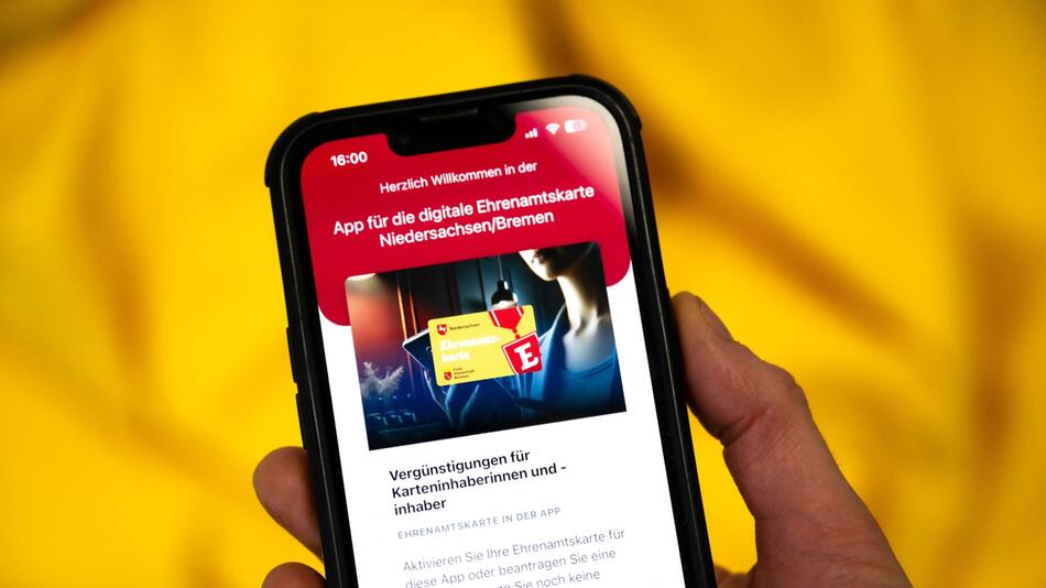 Ehrenamtskarte-App für Niedersachsen