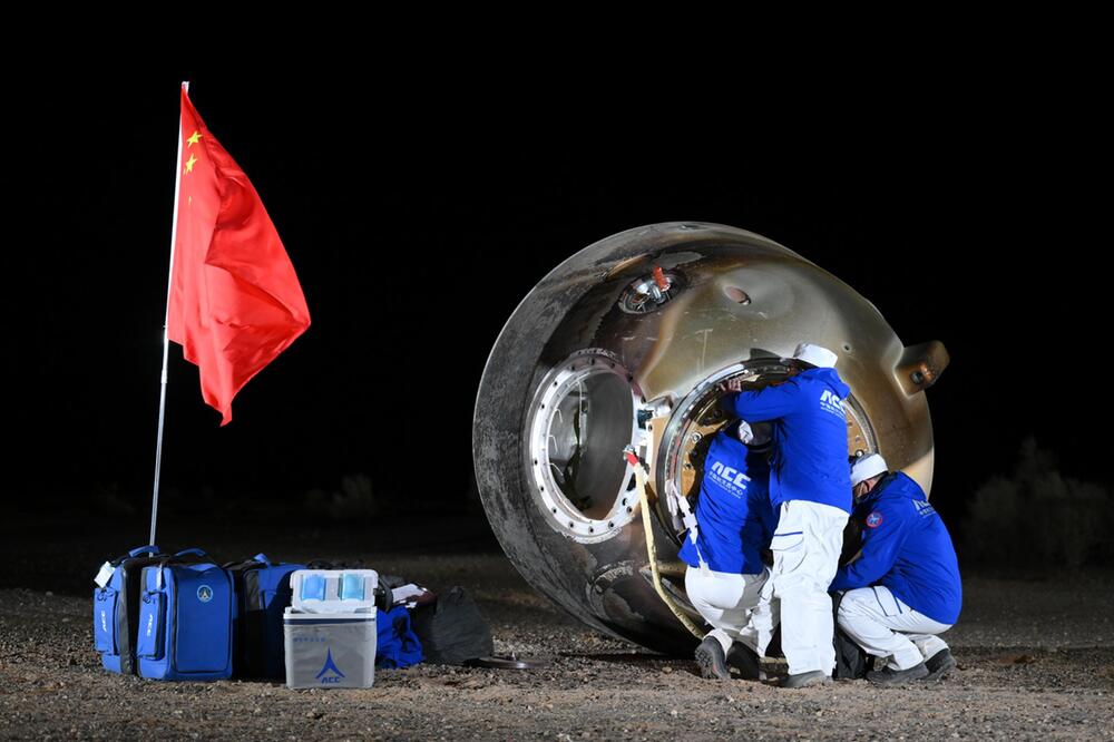 Bemannte Raumkapsel von Shenzhou-18 ist gelandet