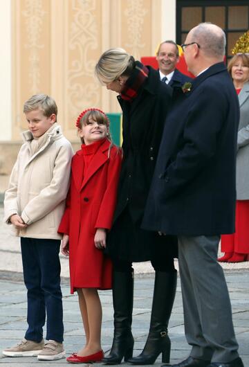 Fürst Albert II., Fürstin Charlène