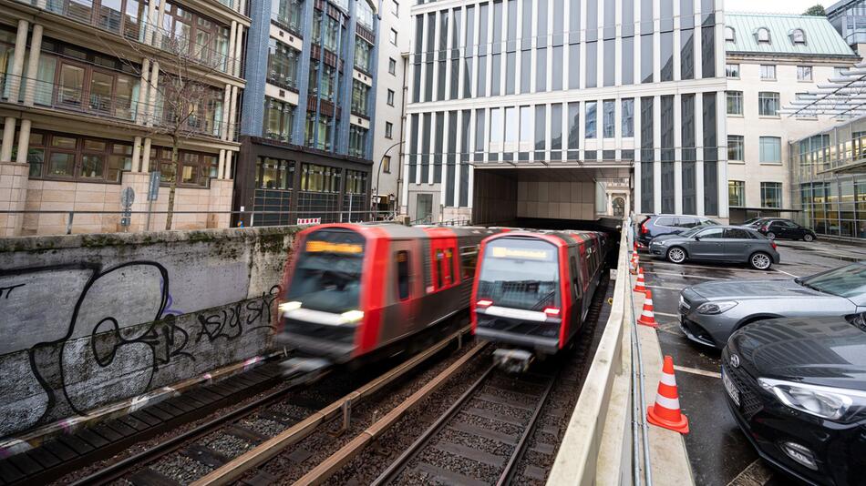 U-Bahn in Hamburg