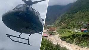 Flut zerstört Brücke zwischen Nepal und China: 18 Menschen vermisst