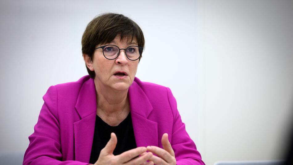 SPD-Vorsitzende Saskia Esken