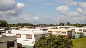 Camper am Ostseestrand