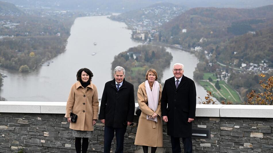 Finnischer Präsident Niinistö in Deutschland zu Besuch