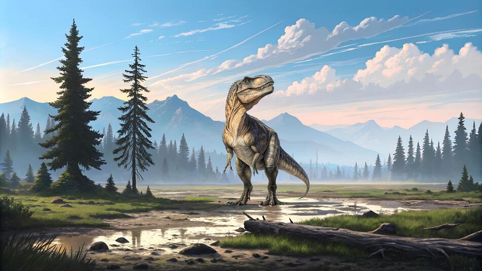 Illustration von Tyrannosaurus rex