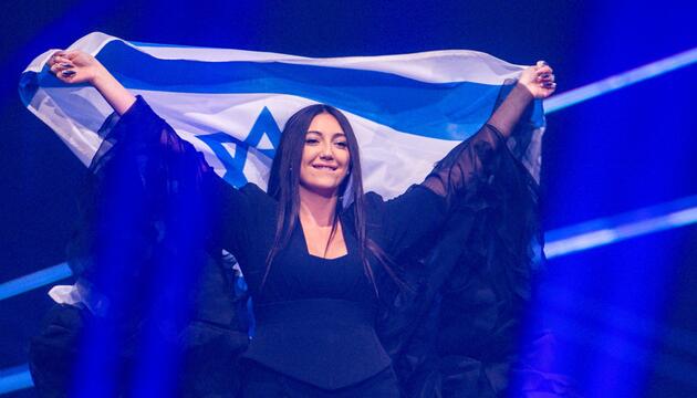Die israelische Sängerin Yuval Raphael beim 69. ESC