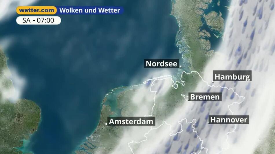 "Nordsee: Dein Wetter für Deine Region!"