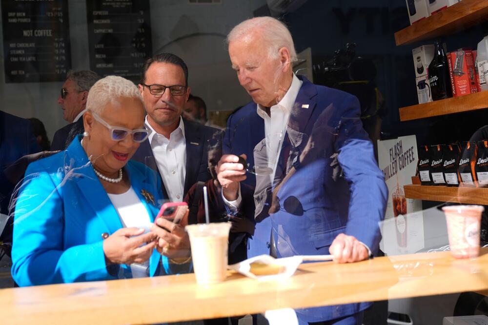 Wahlkampf in den USA - Biden in Harrisburg