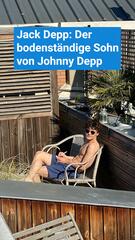 Korrektur! Jack Depp: Der bodenständige Sohn von Johnny Depp