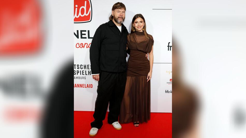 Rea und Aamor Garvey beim Channel Aid Charity Concert 2025.