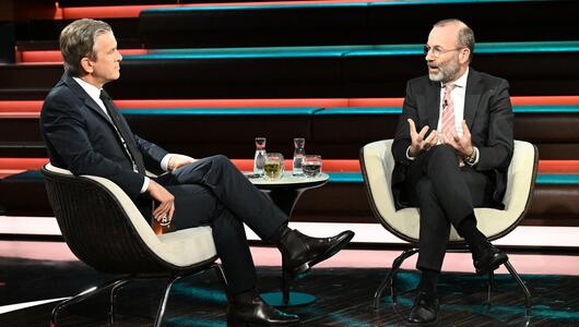  EVP-Fraktionschef Manfred Weber bei Markus Lanz