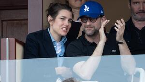 Charlotte Casiraghi und Nicolas Mathieu beim Halbfinale der Rolex Monte-Carlo Masters.