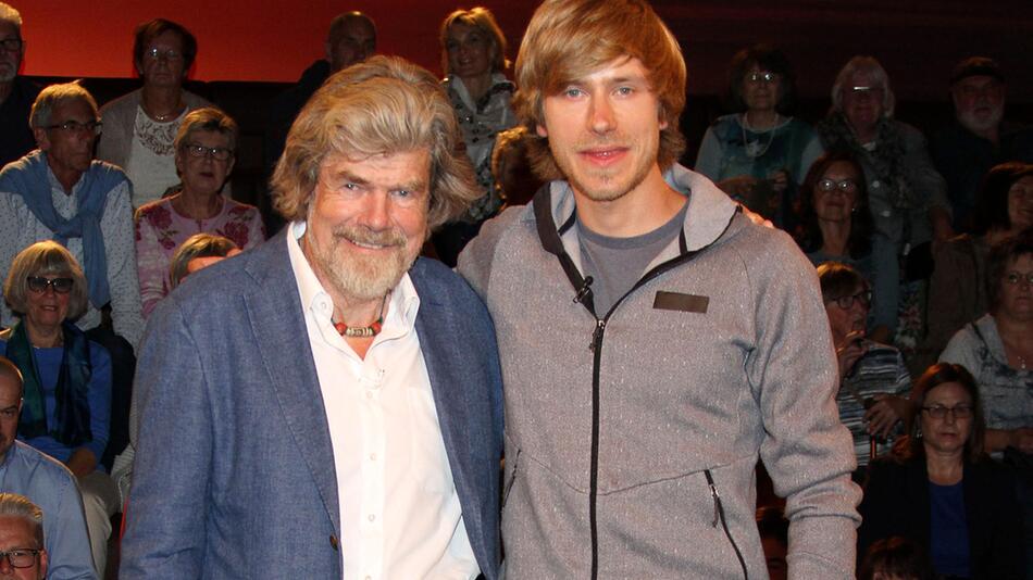 Reinhold Messner mit Sohn Simon Messner