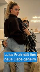 Luisa Früh hält ihre neue Liebe geheim