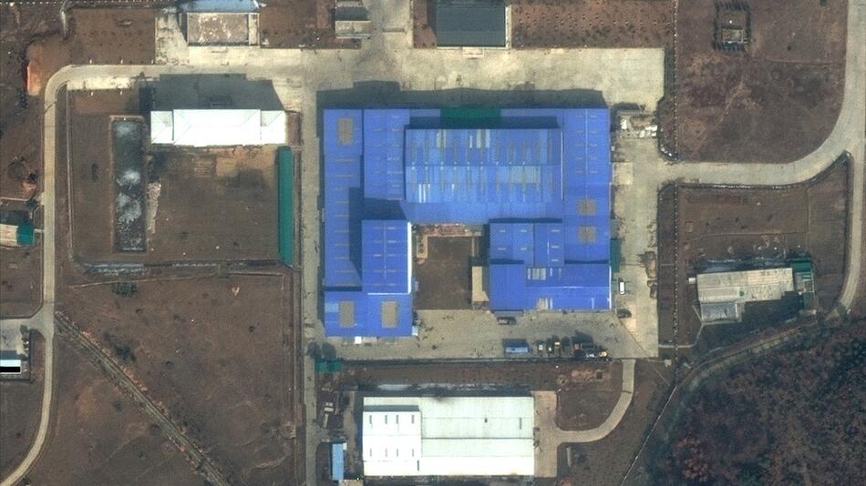 Satellitenbilder zeigen möglichen Raketenbau in Nordkorea