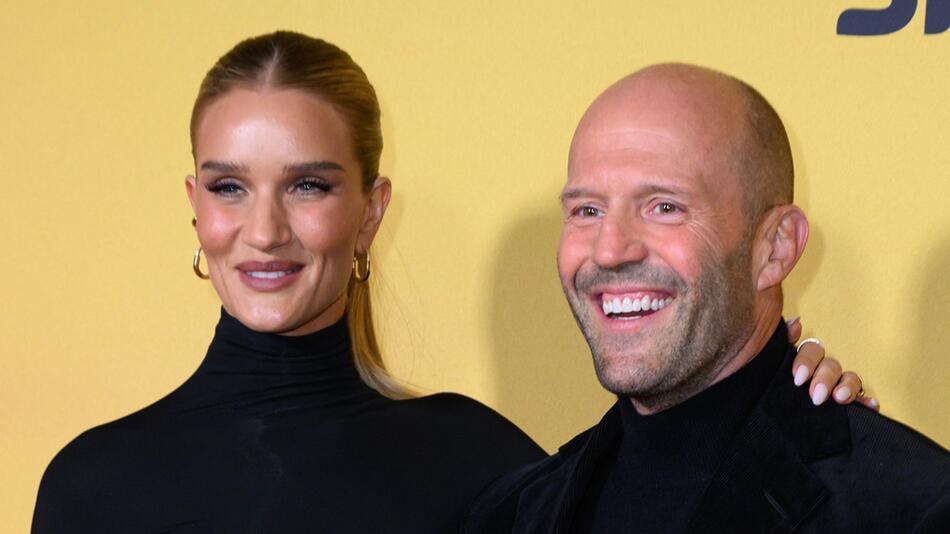 Jason Statham und Rosie Huntington-Whiteley sind seit 2010 ein Paar und seit 2017 Eltern.