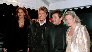 Ein Bild aus der Vergangenheit: Dieter Bohlen mit seiner damaligen Lebensgefährtin Nadja Abd el ...